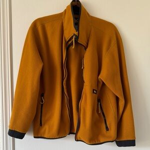 Women’s  Mustard Fleece Jacket
